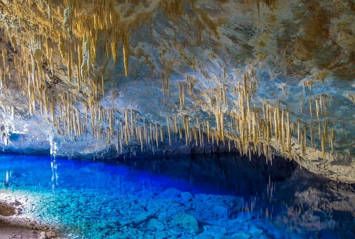 Gruta do Lago Azul (Blue Lake Cave), Brazil