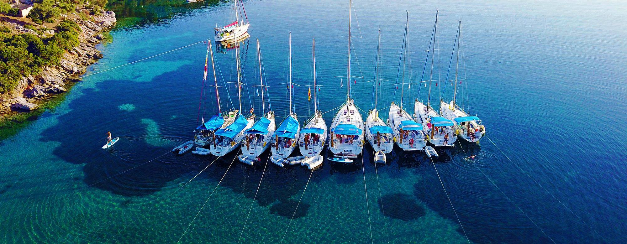 Flotilla Destinations in Greece Sailing Holidays