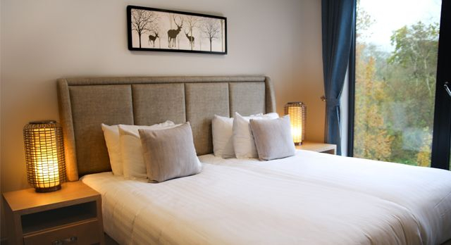 Interior shot of luxury apartments at Old Thorns Hotel & Resort