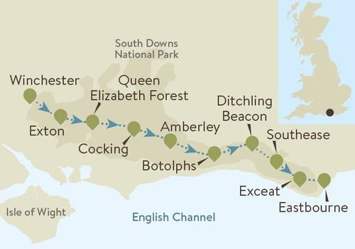 South Downs Way Map