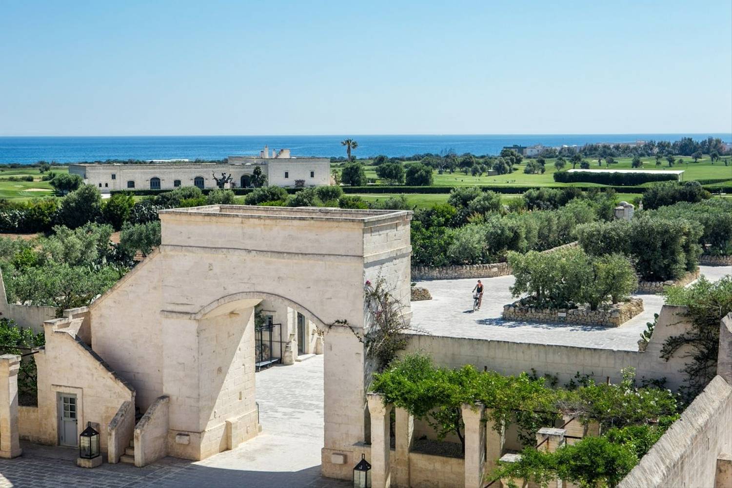 Cycling at Borgo Egnazia in Italy