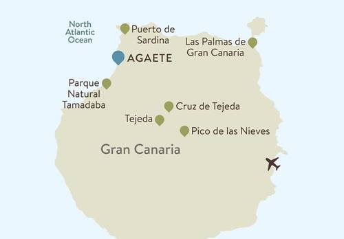 Gran Canaria Itinerary Map