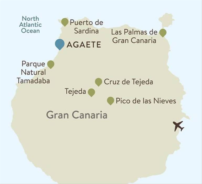 Gran Canaria Itinerary Map