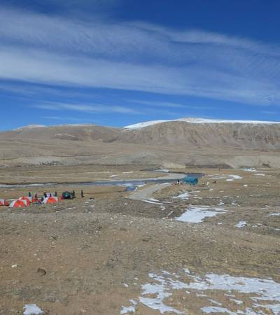 Marjumlaya (4,710m) camp on Far West Nepal GHT