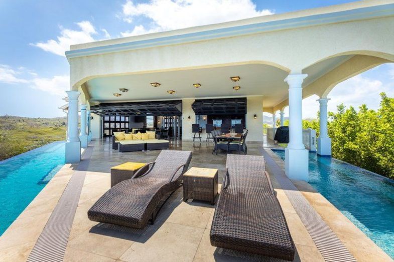 Curacao Cliff Villa pool terrace - Yoga & Hiking Retreat.jpg