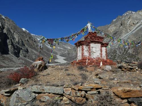 Limi valley near Halji village in Far West Nepal GHT