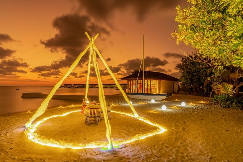 Kagi Maldives Spa - Romantic Experience During Nigt