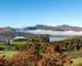 Panorama of Derwent Water, Lake District in Autumn colours with cloud inversion