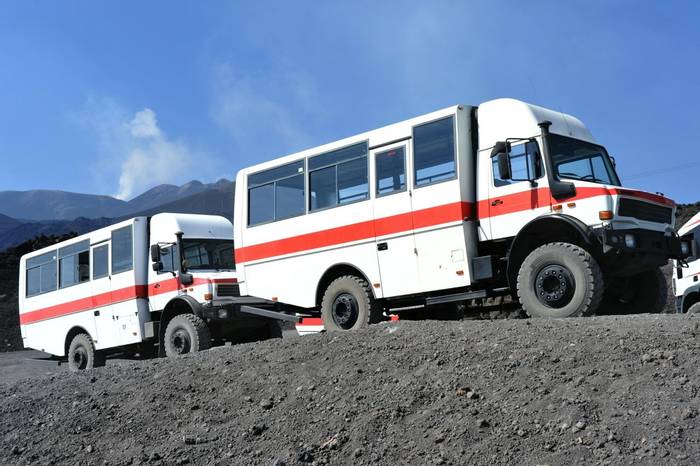 Mount Etna vehicles