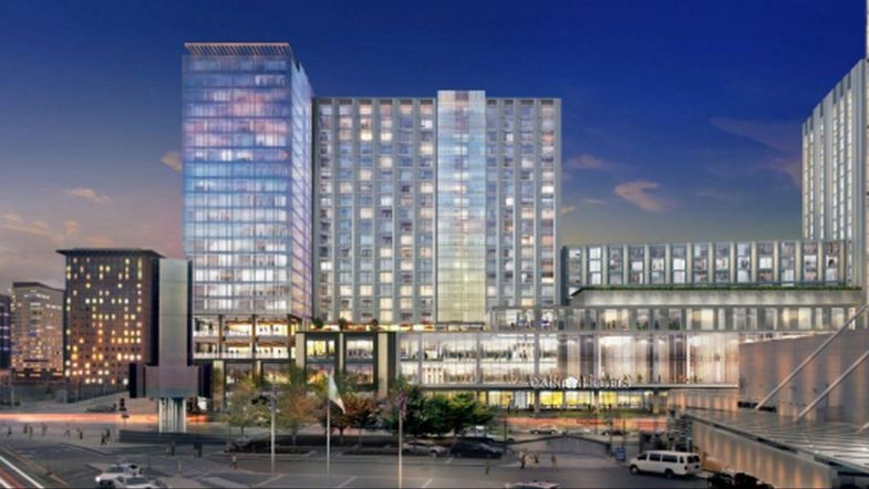 Omni Boston Hotel at the Seaport Exterior @ Night.jpg
