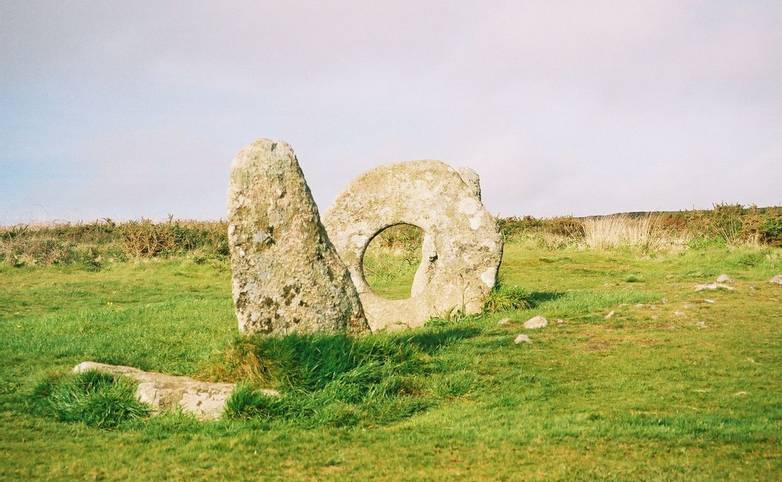 Men-an-Tol ancient stones in Cornwall