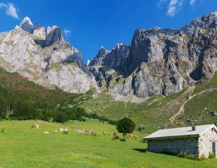 Spain's Picos de Europa Mountains