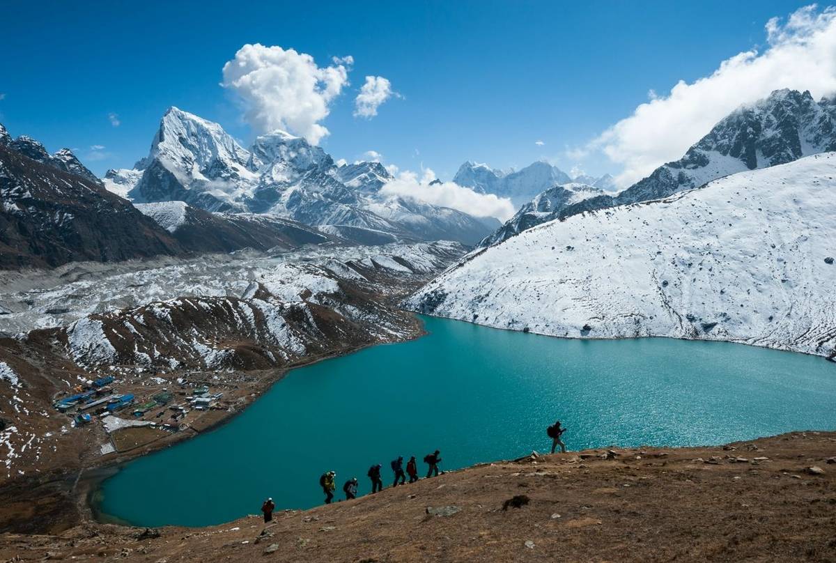 trek lac gokyo nepal