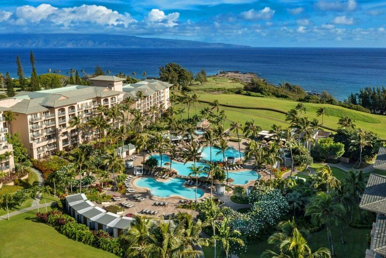 The Ritz-Carlton Kapalua  aerial pool view.jpg