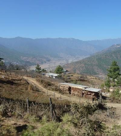 View of Paro valley