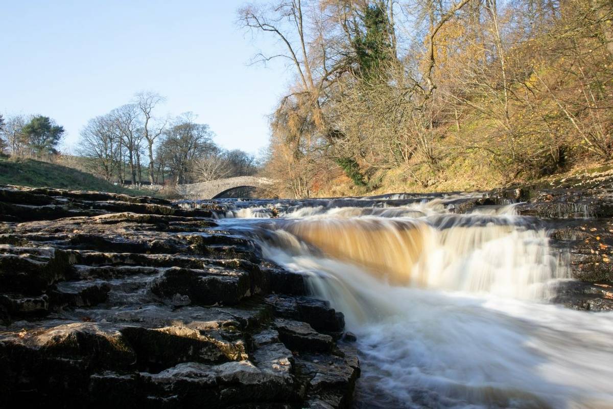Stainforth force on the Dales Way near Settle in the Yorkshire Dales 