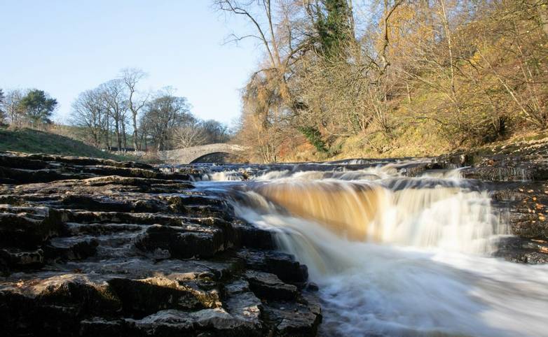 Stainforth force on the Dales Way near Settle in the Yorkshire Dales 