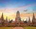 Ayuthaya, Thailand - December 20 2016: Wat Chaiwatthanaram temple in Ayuthaya Historical Park, a UNESCO world heritage site