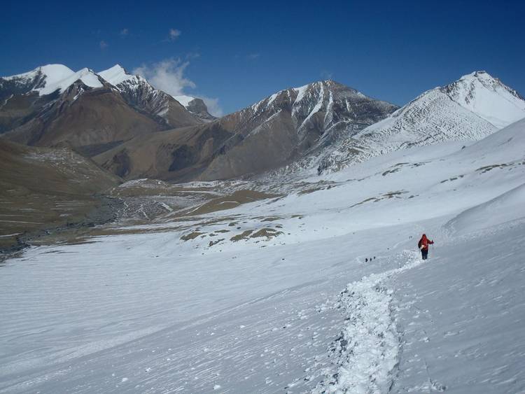 French Pass on Dhaulagiri Circuit trek in Nepal