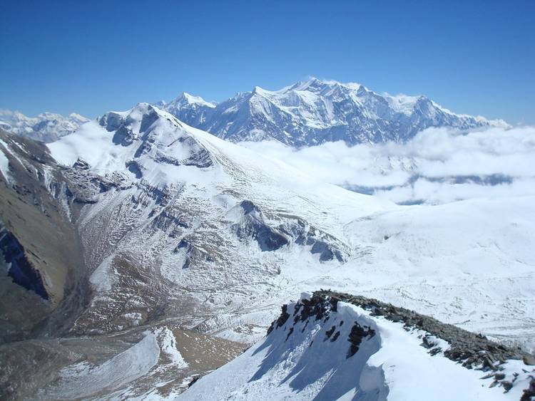 View from ridge on North-West of Hidden Valley