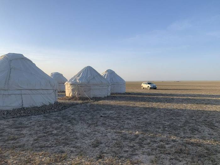 Yurt Camp © Andy Smith, May 2026 tour
