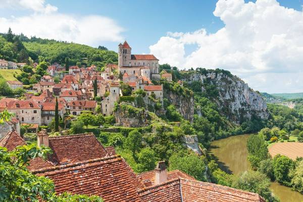 St. Cirq Lapopie, Lot Valley, France Shutterstock 1100050706