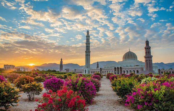 Grand mosque at muscat Grand mosque at muscat