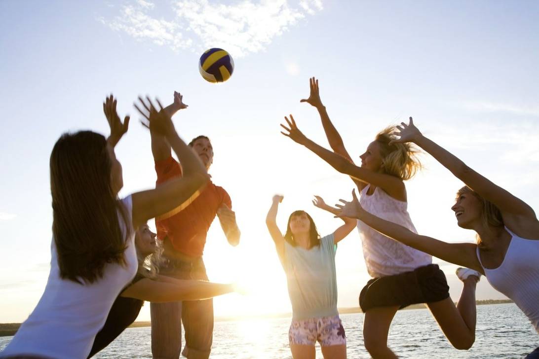 Volleyball at The Body Camp