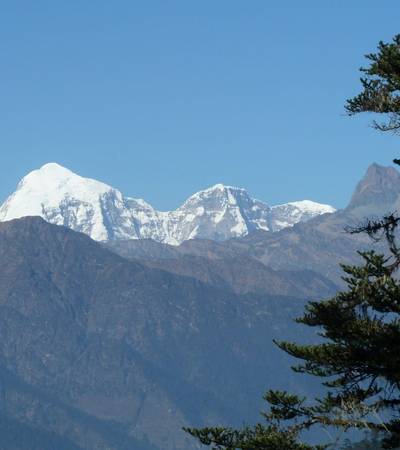 View of Mount Chomolhari