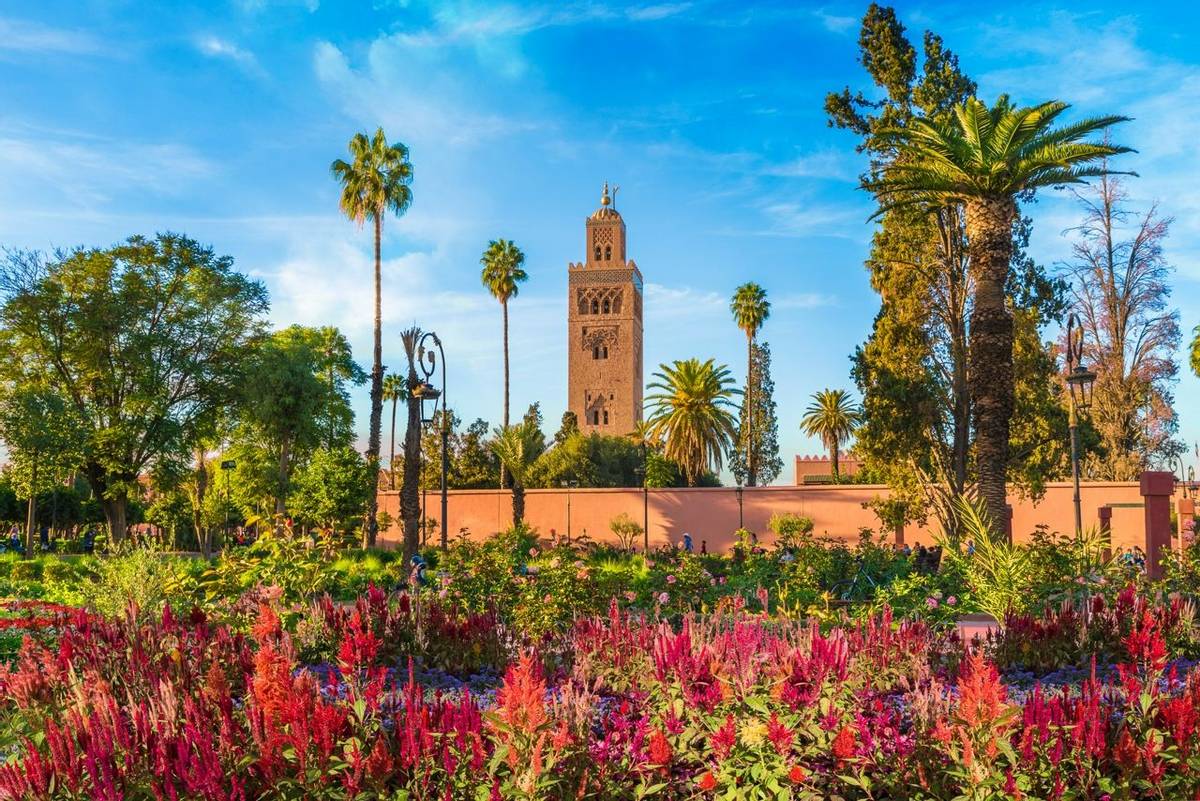 Koutoubia Mosque And Garden, Marrakesh, Morocco Shutterstock 780330766