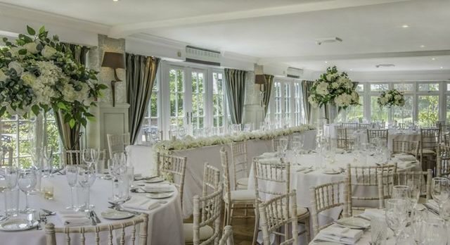 Wedding decor in Hampshire Suite 