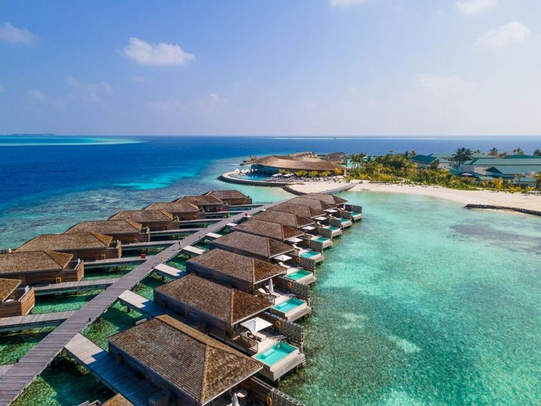 Kagi Maldives Spa - Aerial view