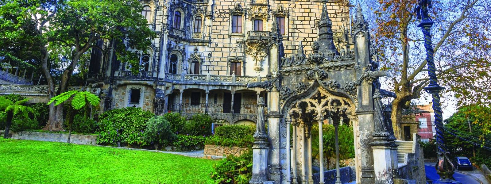 Regaleira Palace (Quinta da Regaleira), Sintra, landmarks of Portugal