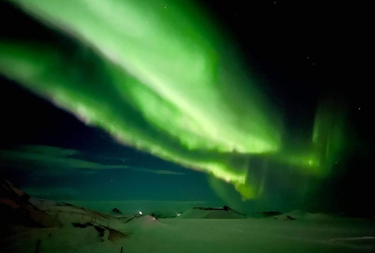 Northern Lights at Myvatn