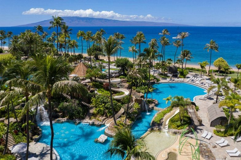 The Westin Maui Resort & Spa, Kaʻanapali drone pool.jpg