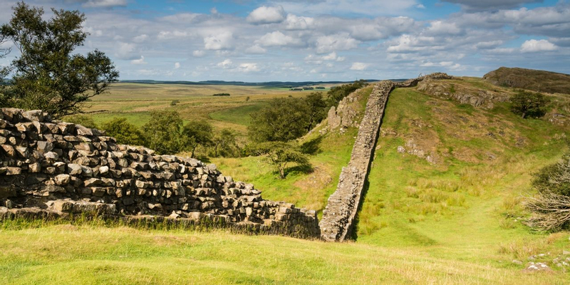 Section of Hadrian's Wall