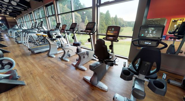 Spa treatment and golf break hotel package