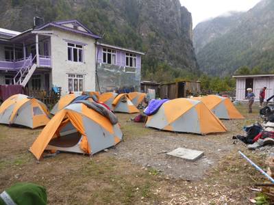 Camping in Nepal