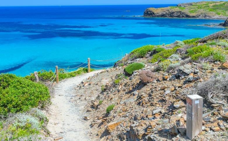 Camino de Caballos (Cami de Cavalls) - famous pathway around Menorca island