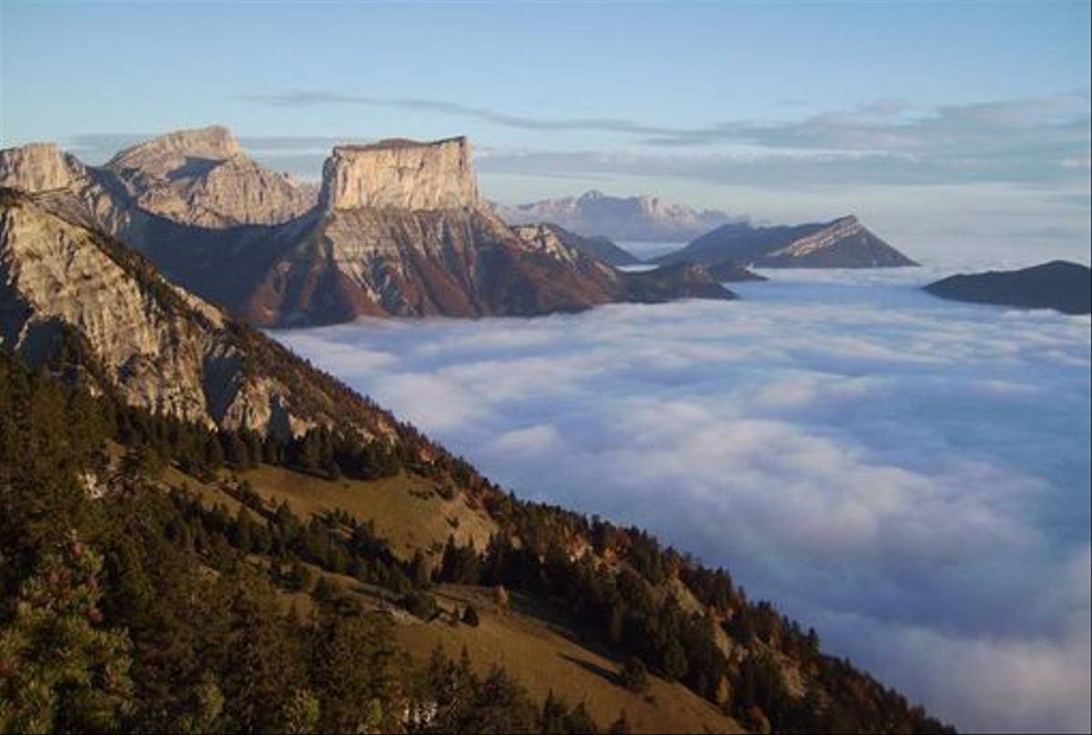 Mt. Aiguille from the Pas de l'Essaure