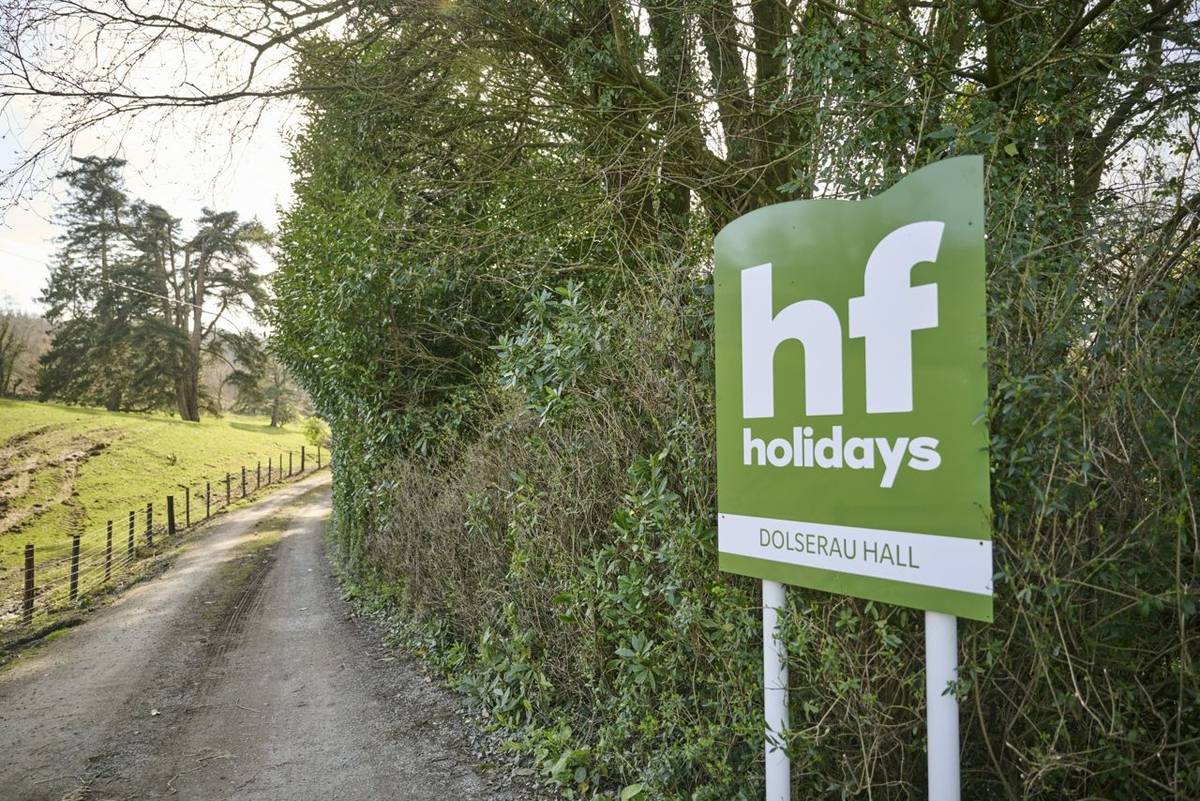 Dolserau Hall road sign.jpg
