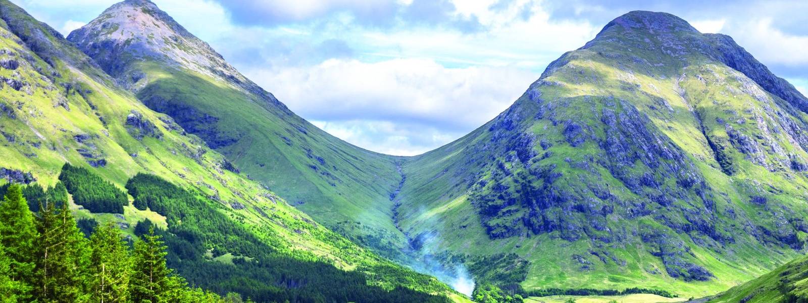Highland hills in Glen Etive