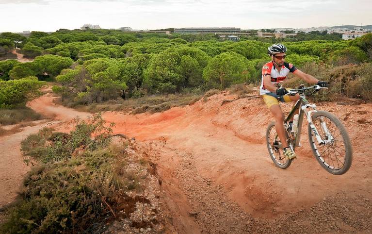 Man biking at Epic Sana Algarve in Portugal