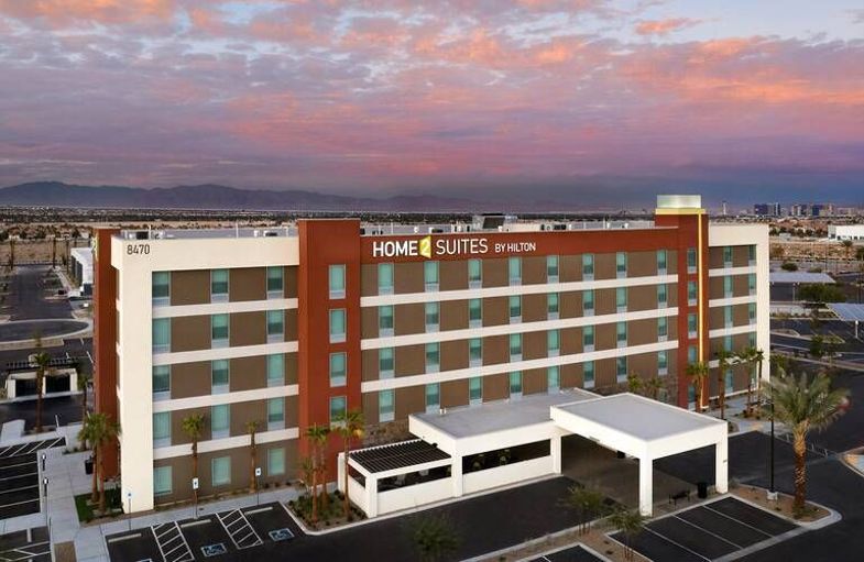 Home2 Suites by Hilton Las Vegas southwest aerial.jpg