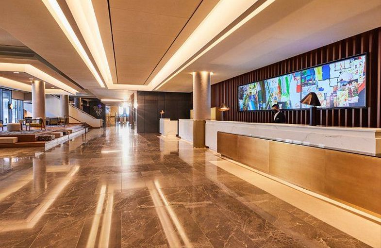 Omni Boston Hotel at the Seaport lobby.jpg