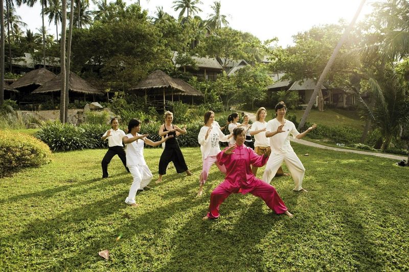 Tai Chi at Kamalaya