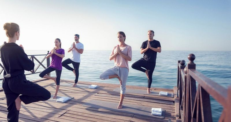 Marbella Beach Club Yoga Group