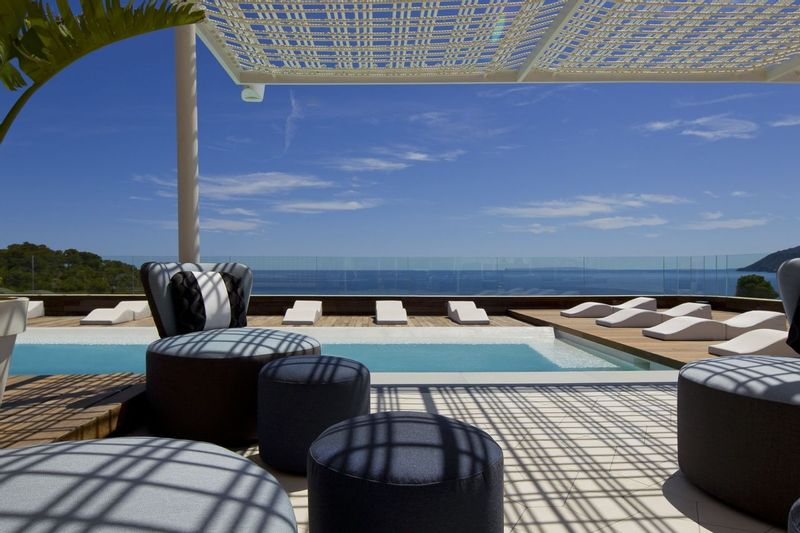 The pool at Aguas de Ibiza