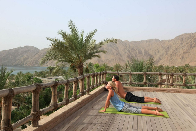 Yoga at Six Senses Zighy Bay