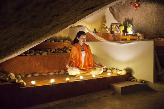 Meditation at Kamalaya